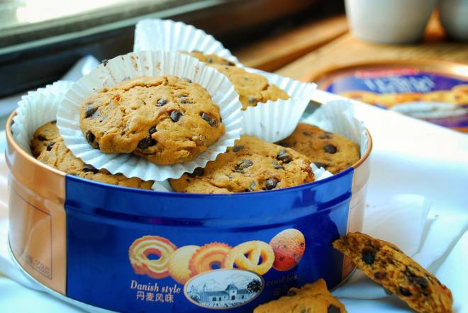 红糖巧克力软曲奇