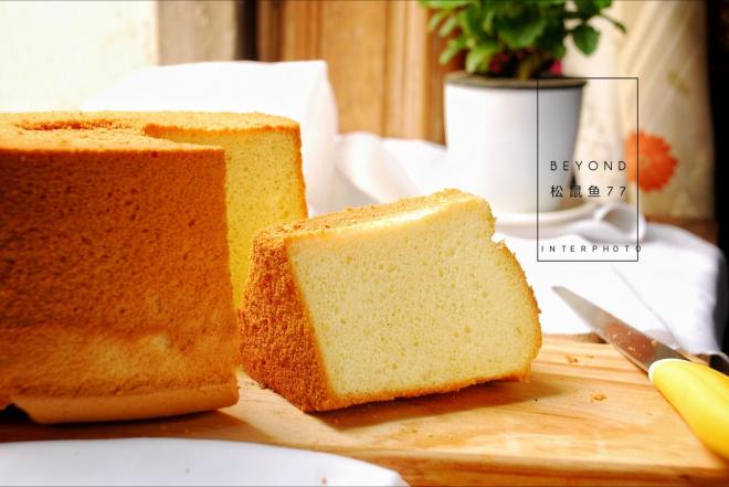 八寸加高中空戚风