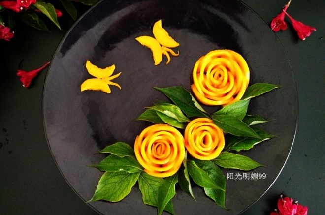 蝶恋花芒果拼盘