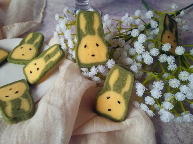 抹茶兔兔曲奇