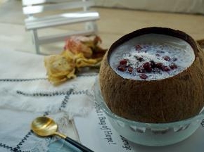 撒上椰蓉即可
