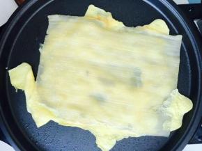 翻面，小心烫。