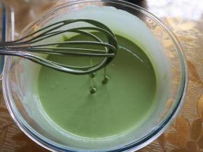 4搅至细腻无颗粒。