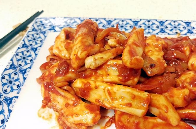 韩国辣炒鱿鱼