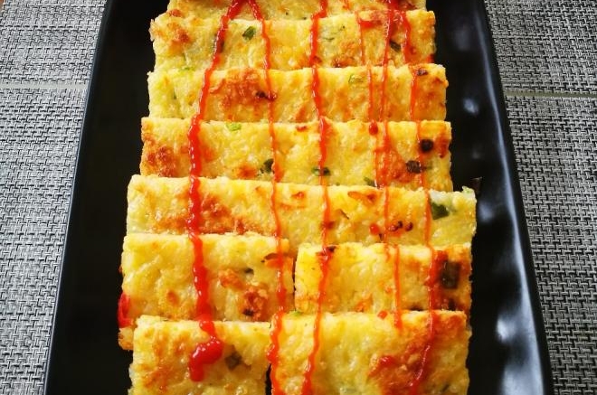 大米鸡蛋饼