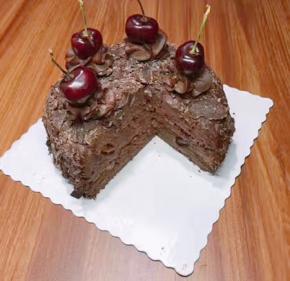 巧克力香味足足的。