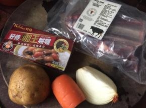 准备好材料