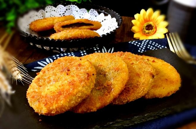 香脆南瓜饼