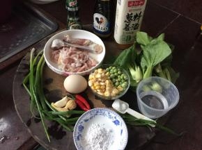 准备好材料
