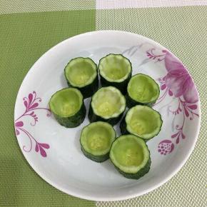 全部挖完，装入盘中