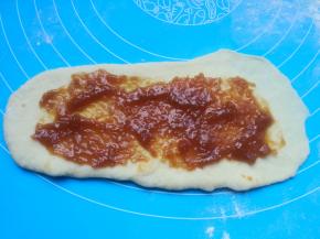 涂上杏子酱（我是自制的）