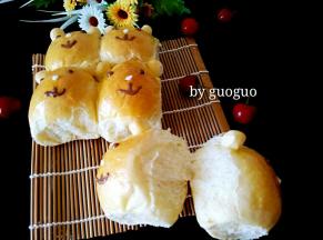 美味可口的小熊面包就好了