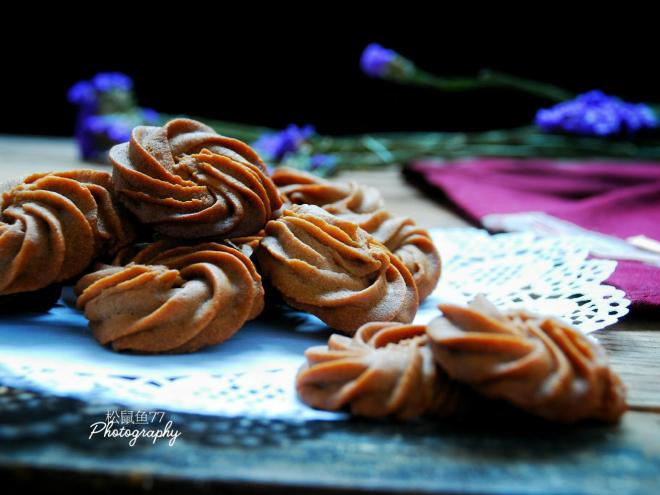 淡奶油可可曲奇