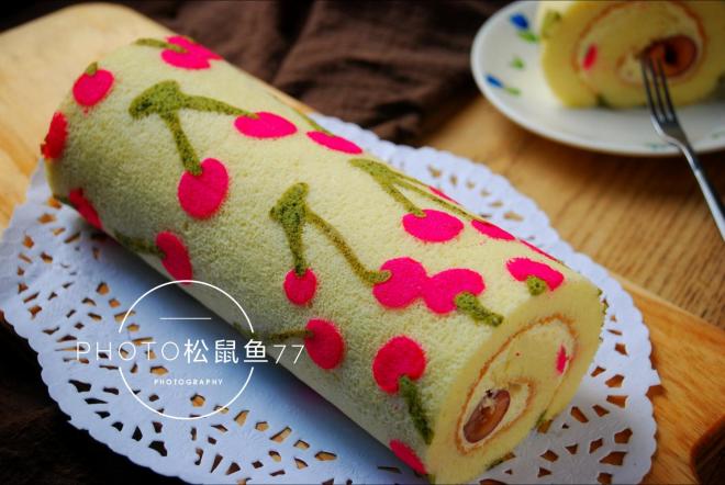 粉嫩樱桃卷