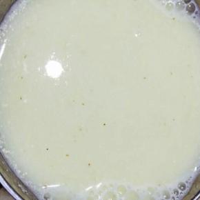 兑成这种程度就可以了，不要放太多水，可以轻松搅拌即可。