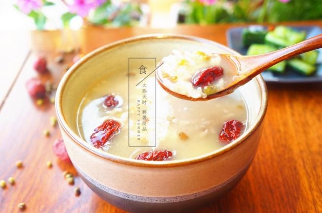 绿豆红枣粥