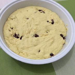 将发酵好的大碗拿出