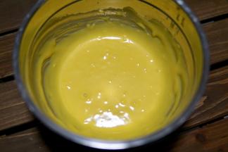 搅拌均匀（这时候可以预热烤箱）