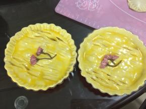 放入泡发的樱花