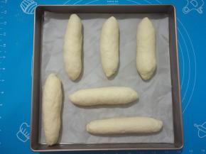 全部做好后，排入烤盘。