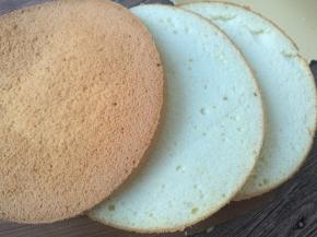 用分片器分成三片。