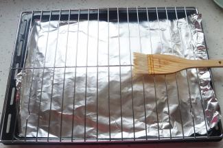 烤网刷一层食用油