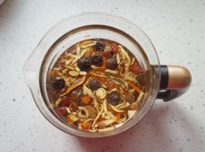 加入1200毫升清水