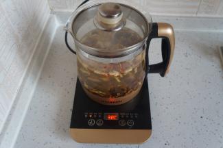 选花茶模式熬煮