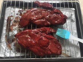 取出刷上麦芽糖即可享用