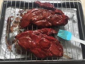 取出刷上麦芽糖即可享用