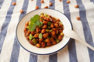 口感和味道都超棒的老醋花生可以吃了