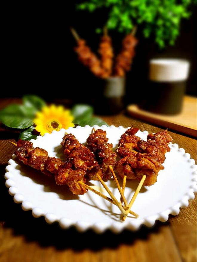 香辣烤肉串