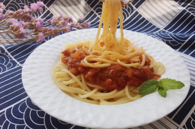 番茄肉酱意面
