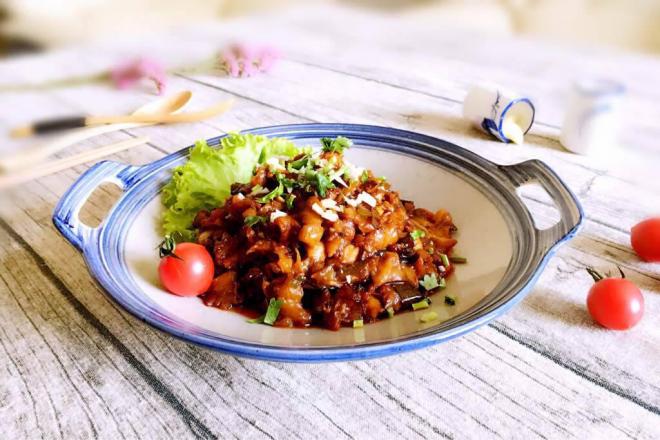 老天津卫烧茄子