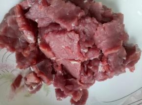 然后洗干净切小片