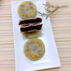 软软糯糯的饼做好了