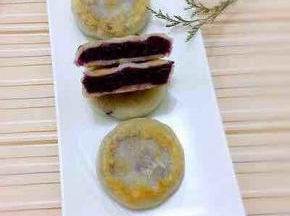 软软糯糯的饼做好了