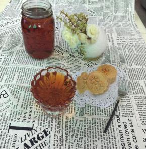 熬好的糖浆颜色真不错