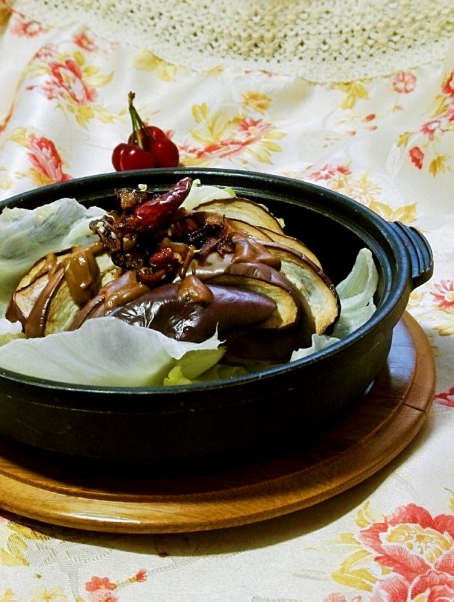 微波麻酱拌茄子