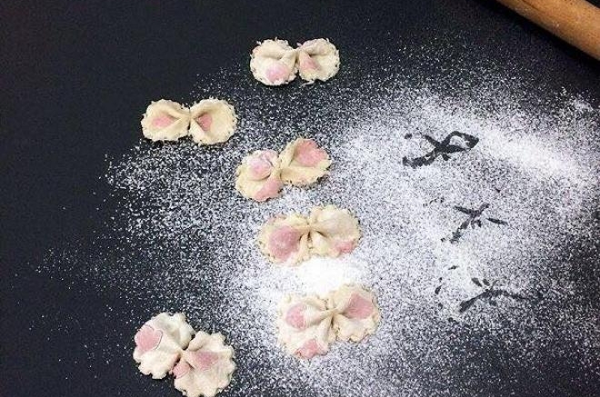 自制蝴蝶面