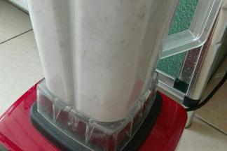 破壁机打成细腻的糊