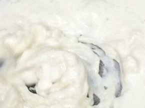 搅拌成粘稠状