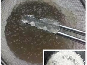 西米先泡两小时，放入锅内煮到西米透明，放入凉开水浸泡备用
芋圆分别煮熟，飘在水面在煮两分钟捞出，放入凉开水冰好捞出控干水份。
椰子粉用凉开水化开，加入冰凉的芋圆
加入蜜红豆
加入适量蜂蜜
做好的芋圆放入冰箱冷藏口感更好。Q弹紧实香甜