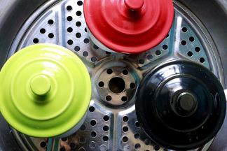 逐个盖上小盖，中火蒸8-10分钟