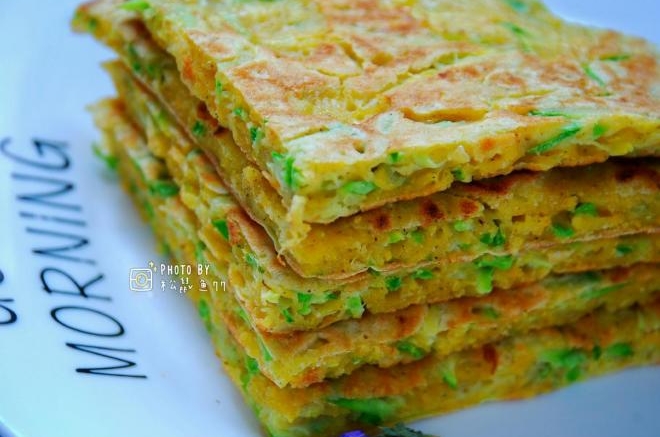 粗粮西葫芦蛋饼