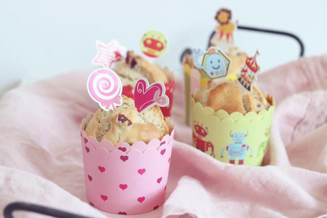 蔓越莓朗姆酒马芬