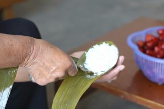 10.再插一片粽叶