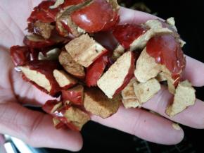 4.红枣去核切小丁