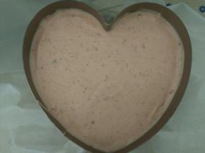 13.在倒入剩下的慕斯糊入冰箱冷藏半小时