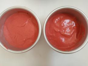 8.倒入模具振动气泡